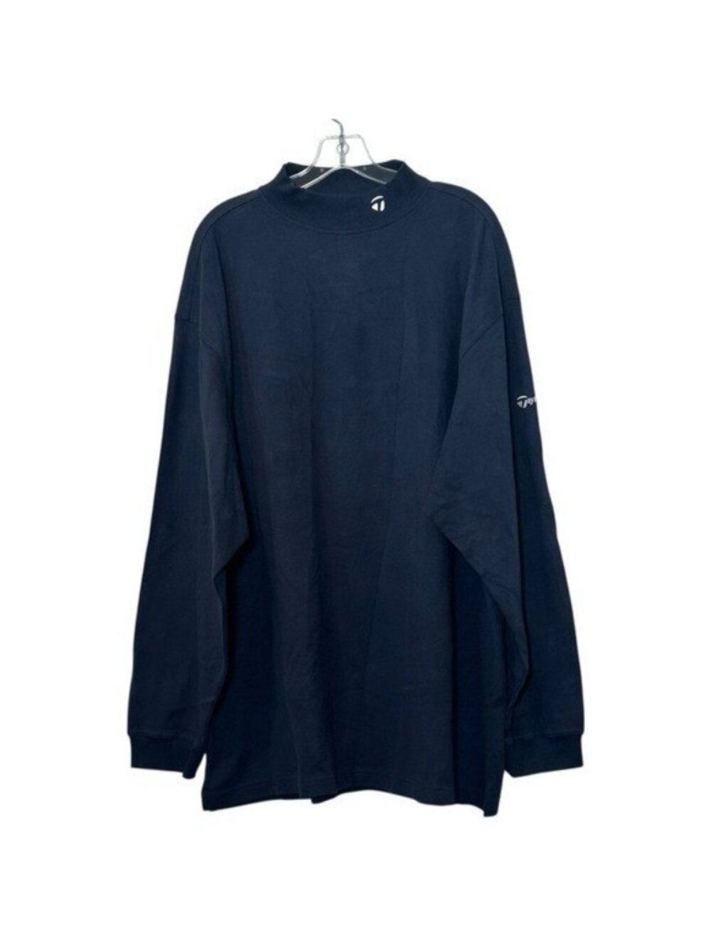 Taylormade Mens 2XL Vintage Y2K Mock Neck Sweatshirt Golf Pullover NWT Deadstock
